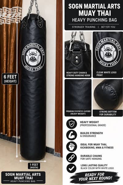 | HEAVY MUAY THAI PUNCHING BAG |