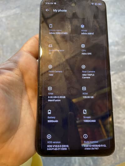 infinix zero x neo