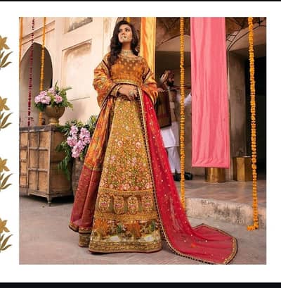 Beautiful Bridal/Wedding Lehenga – Heavy Embroidered
