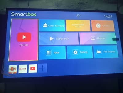 Nobel LED TV with Smart Box Used for Sale
