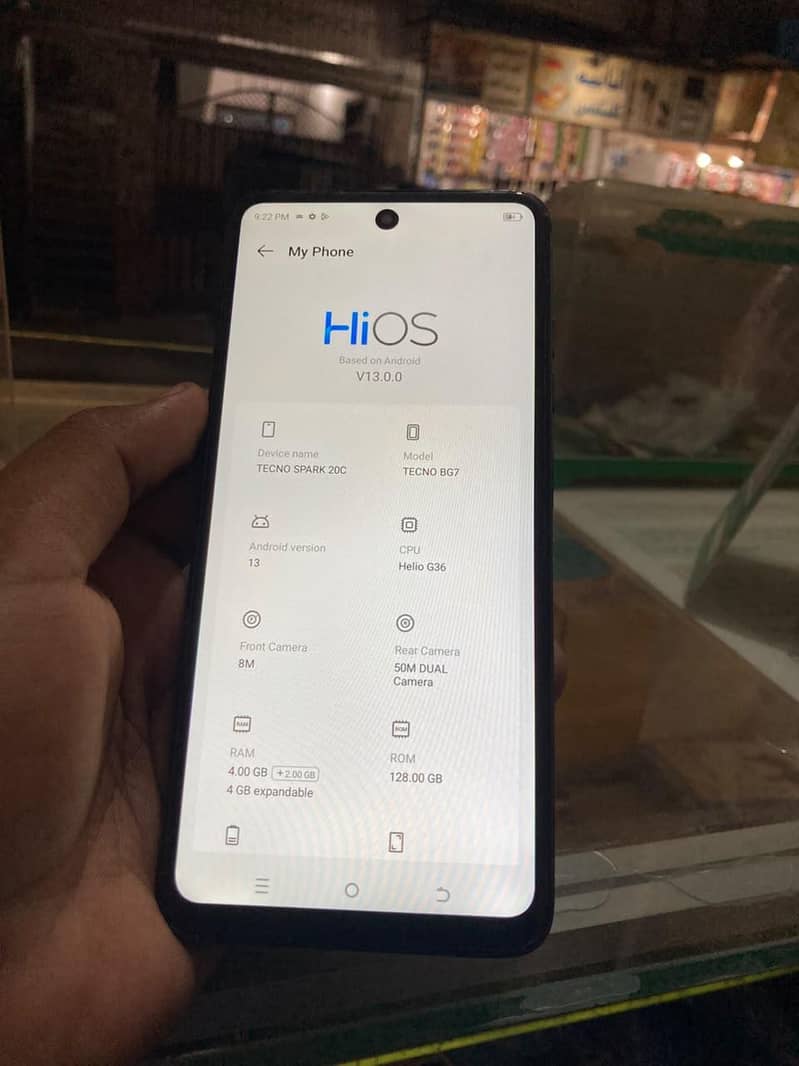 Tecno Spark 20C 1