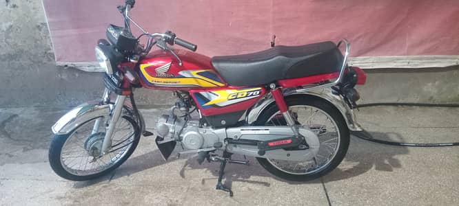 Honda 70cc Red Colour