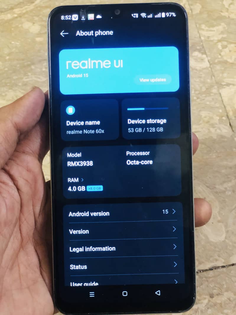 Realme Note 60x 5