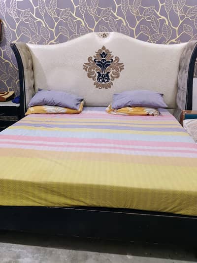 Household Items- King Size Bed - 5 Seater Sofa set