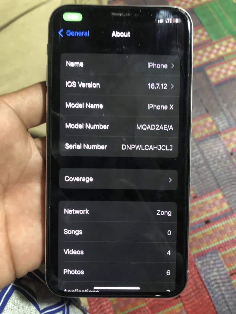 Apple iPhone X 7
