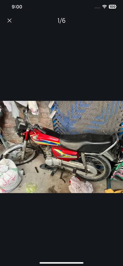honda 125 argent sale