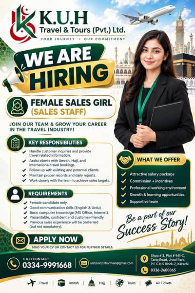 Female Sales Executive