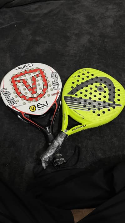 Head Tornado Speed & vairo 6.1 padel racket