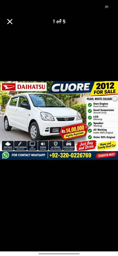 Daihatsu Cuore 2012