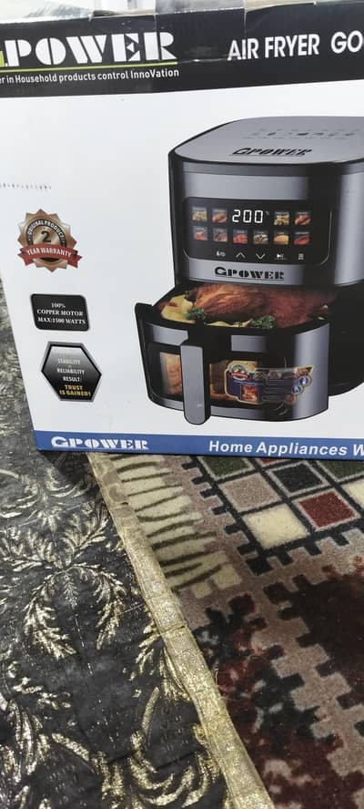 G Power 8 L Air Fryer
