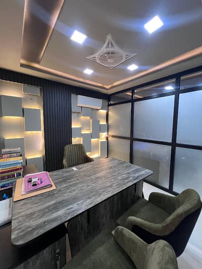 furnished office with lift