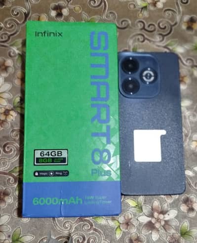 infinix smart 8 plus 4GB 64
