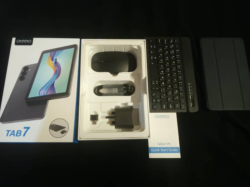 Oteeto Tab 7 Tablet — Complete Set   Box + Tablet 1