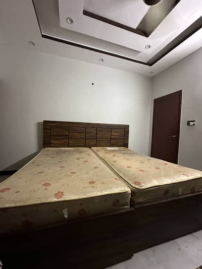 Two single beds