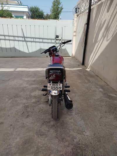 Cg 125 model 2021/22