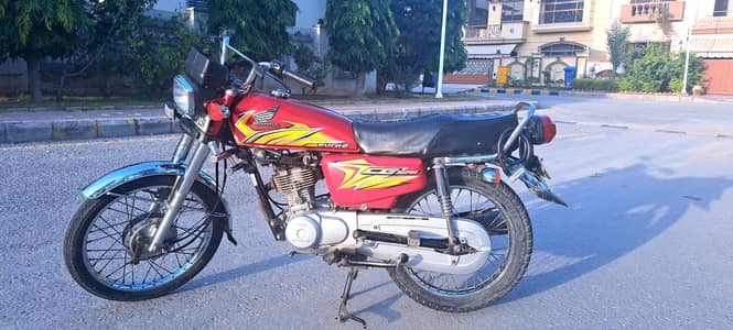 Honda CG 125 2021 modal registered in 2023