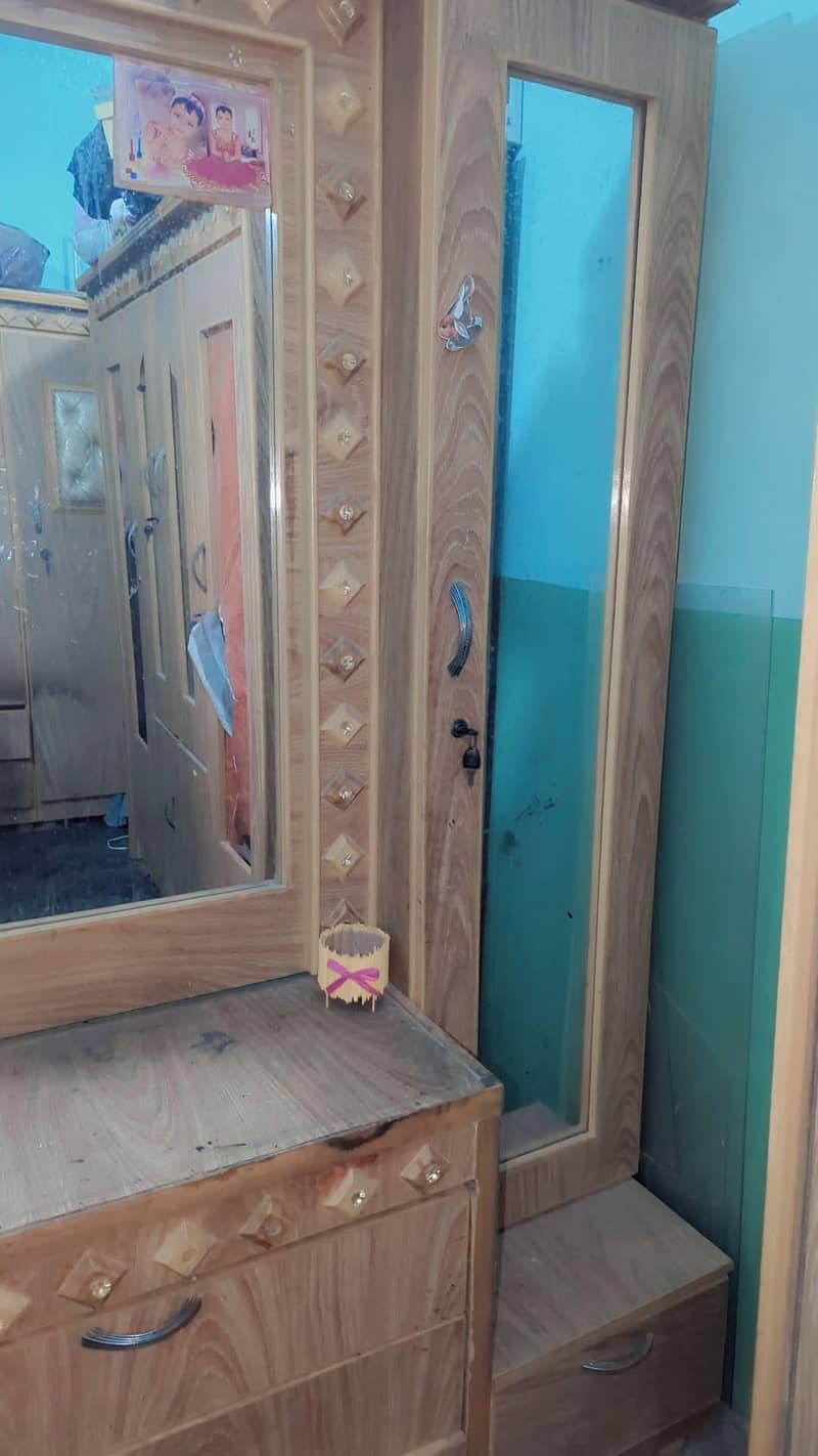 Large mirror + drawers + side 1
