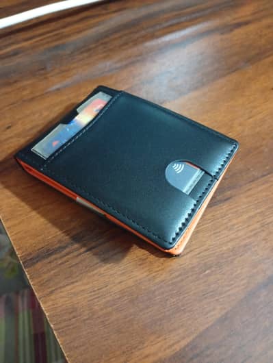Black Imported Leather Wallet