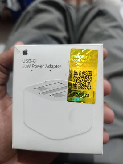 i phone charger 20 watt one day used only