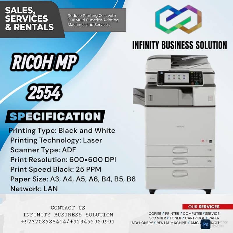 RENTEL PRINTER 10