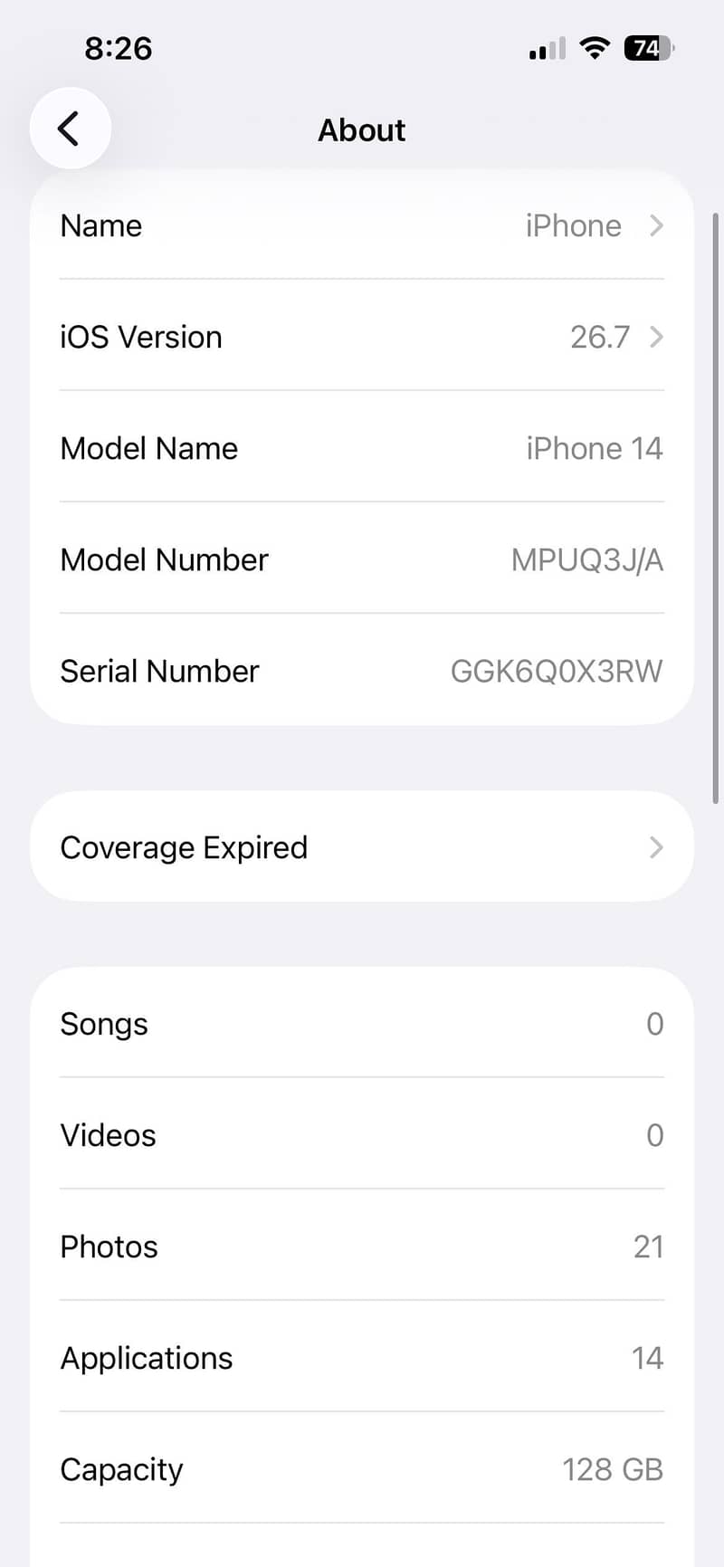 Apple iPhone 14 5