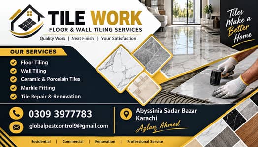 Tile & Marbal 50 SQR Feet