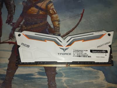 T-Force RGB RAM | 8GB | DDR4| 3600 Hz | Made in Taiwan