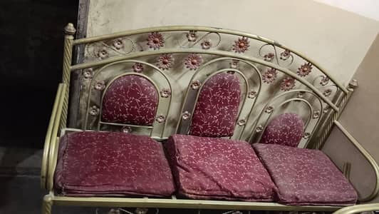 3 seater Iron dot sofa