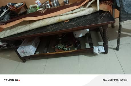 wooden table