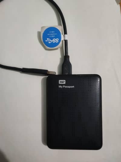 Western Digital My Passport (1TB, Midnight Black, USB 3.0)