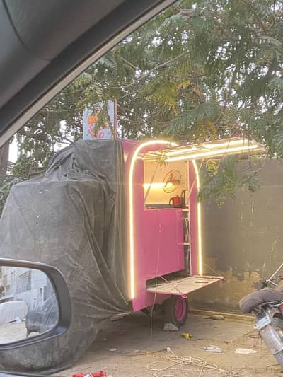 Food Cart with Rickshaw