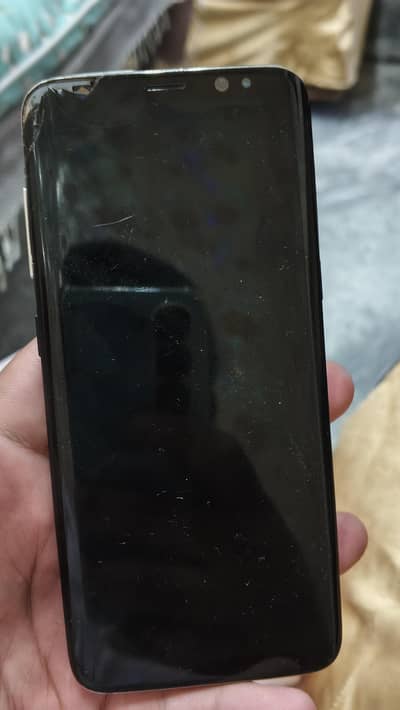 Samsung S8 4/64 non pta line and dot, back crack