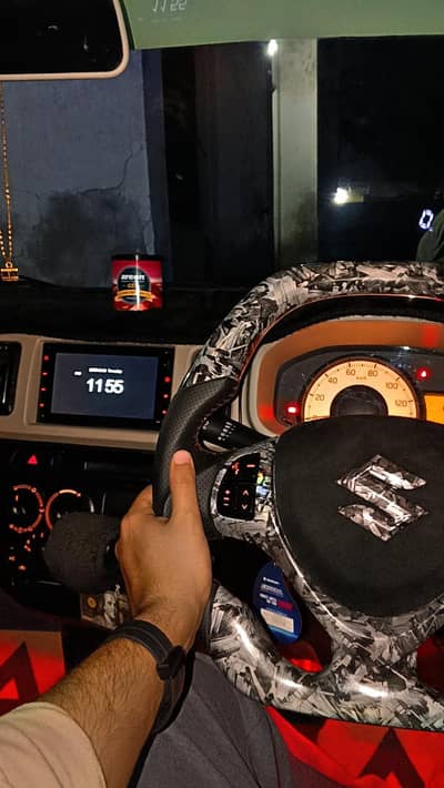 Alto steering  D shape customize carbon fiber