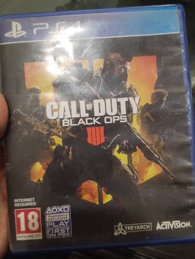Call of duty Black ops Ps 4 pro CD