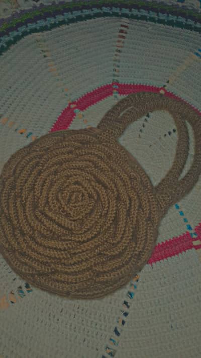3D Rose bag