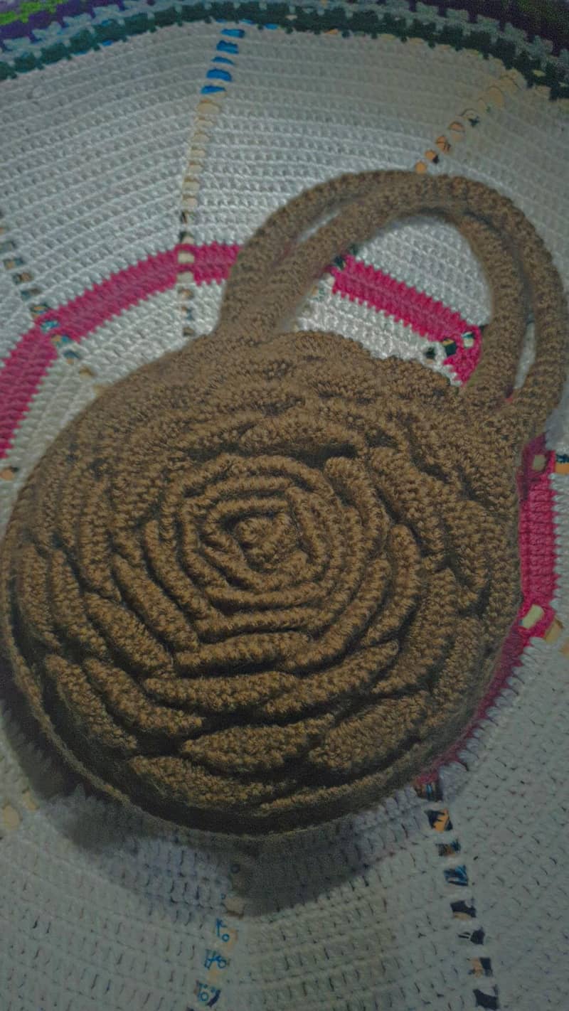 3D Rose bag 1