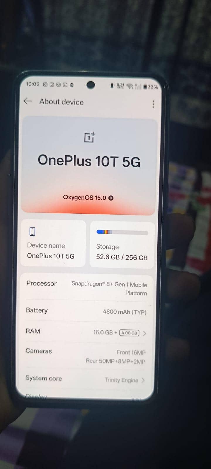 One Plus 10T 1