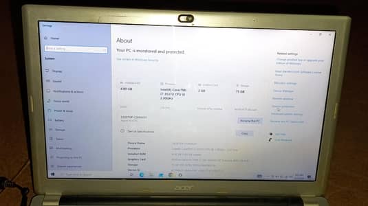 Acer laptop