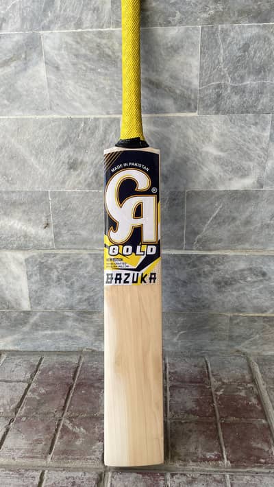 CA english willow bat | Gold Bazuka