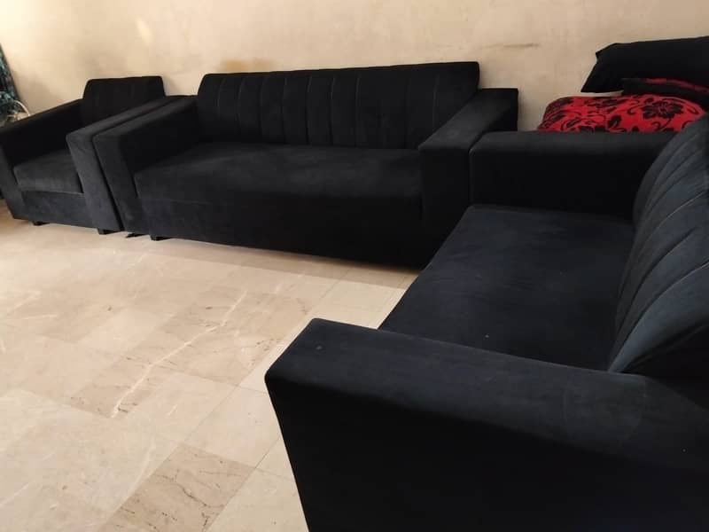 jet black sofa set 2