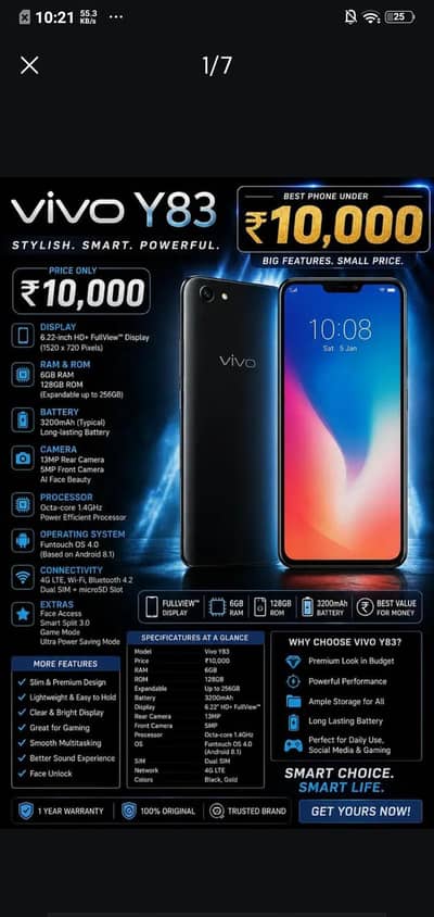 Vivo Y83