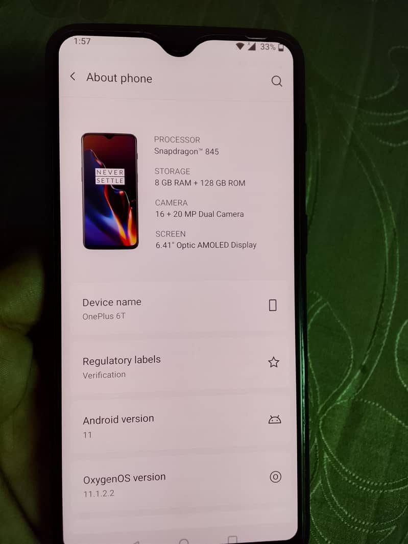 One Plus 6T 1