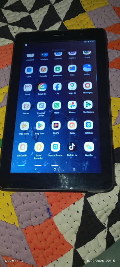 Alcatel tablet sim working