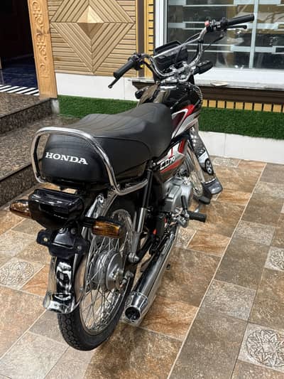 HONDA CD70 2025 MODEL CONDITION 10/10