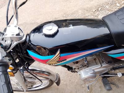 CG 125 2015 model golden number hai