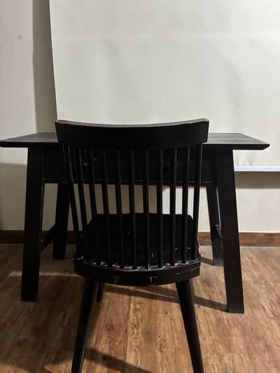 Study Table with chair. wooden. with 1 drawer