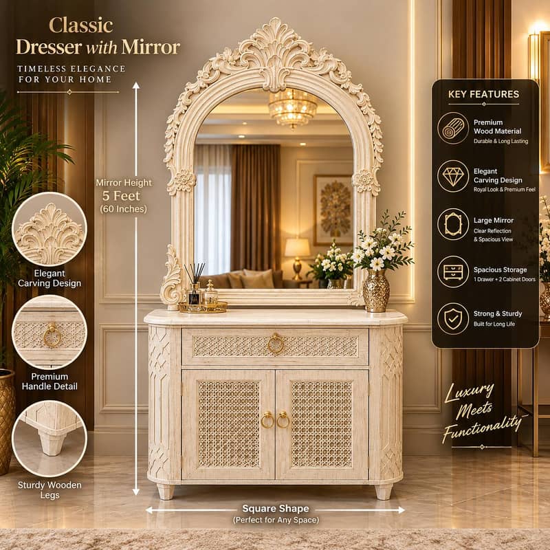 console table with mirror 1