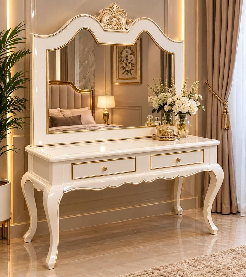 console table with mirror 4