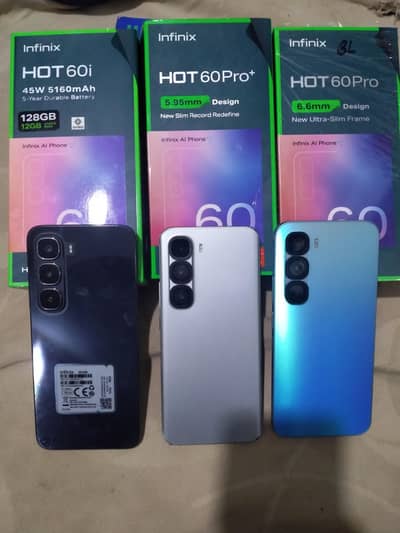 Infinix Hot 60 Pro+ full box  Infinix Hot 60 pronix Hot 60i