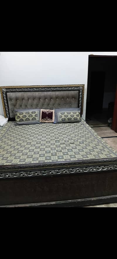 complete bedroom set with side tables and dressing